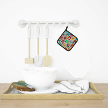 Load image into Gallery viewer, Lots of Black and White English Springer Spaniel Pot Holders - Set of 2 Decorative Kitchen Helpers | Made in the USA