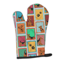 Load image into Gallery viewer, Lots of Airedale Terrier Oven Mitt