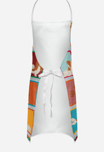 Load image into Gallery viewer, Lots of Red and White Papillon Apron – Artist-Designed Kitchen, BBQ &amp; Craft Apron