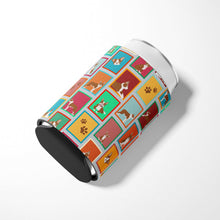 Load image into Gallery viewer, Lots of Red Boston Terrier Can or Bottle Hugger