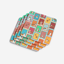 Load image into Gallery viewer, Lots of Red Boston Terrier Foam Coaster