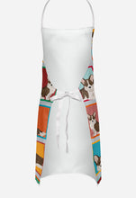 Load image into Gallery viewer, Lots of Brindle Cardigan Corgi Apron – Artist-Designed Kitchen, BBQ &amp; Craft Apron