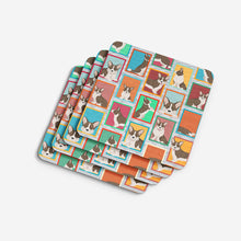 Load image into Gallery viewer, Lots of Brindle Cardigan Corgi Foam Coaster