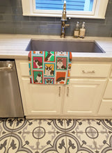 Load image into Gallery viewer, Lots of Brindle Cardigan Corgi Kitchen Towel