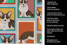 Load image into Gallery viewer, Lots of Brindle Cardigan Corgi Kitchen Towel