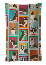 Load image into Gallery viewer, Lots of Brindle Cardigan Corgi Kitchen Towel