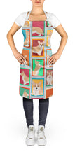 Load image into Gallery viewer, Lots of Fawn Cardigan Corgi Apron – Artist-Designed Kitchen, BBQ &amp; Craft Apron