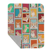 Load image into Gallery viewer, Lots of Fawn Cardigan Corgi Quilted Blanket 50x60