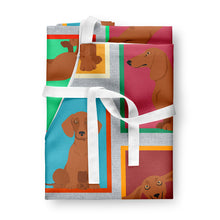 Load image into Gallery viewer, Lots of Red Dachshund Apron – Artist-Designed Kitchen, BBQ &amp; Craft Apron