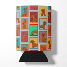 Load image into Gallery viewer, Lots of Red Dachshund Can or Bottle Hugger