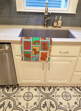 Load image into Gallery viewer, Lots of Red Dachshund Kitchen Towel