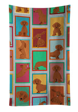 Load image into Gallery viewer, Lots of Red Dachshund Kitchen Towel