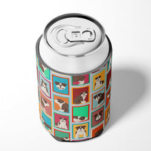 Load image into Gallery viewer, Lots of Brindle English Bulldog Can or Bottle Hugger