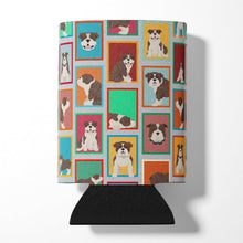Load image into Gallery viewer, Lots of Brindle English Bulldog Can or Bottle Hugger