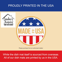 Load image into Gallery viewer, Lots of Brindle English Bulldog Dish Drying Mat