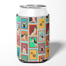 Load image into Gallery viewer, Lots of Black and Silver German Shepherd Can or Bottle Hugger