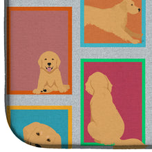 Load image into Gallery viewer, Lots of Golden Retriever Dish Drying Mat