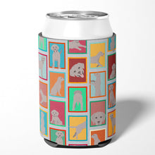 Load image into Gallery viewer, Lots of Grey Labrador Retriever Can or Bottle Hugger