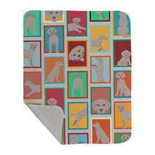 Load image into Gallery viewer, Lots of Grey Labrador Retriever Quilted Blanket 50x60