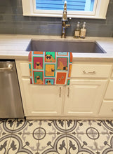 Load image into Gallery viewer, Lots of Apricot Pug Kitchen Towel
