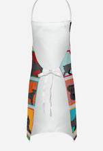 Load image into Gallery viewer, Lots of Black Schnauzer Apron – Artist-Designed Kitchen, BBQ &amp; Craft Apron