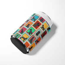 Load image into Gallery viewer, Lots of Black Schnauzer Can or Bottle Hugger