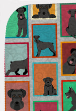 Load image into Gallery viewer, Lots of Black Schnauzer Quilted Blanket 50x60