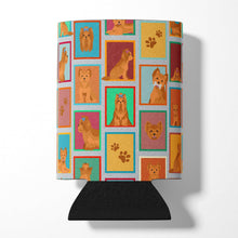 Load image into Gallery viewer, Lots of Red Yorkie Can or Bottle Hugger