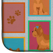 Load image into Gallery viewer, Lots of Red Yorkie Dish Drying Mat