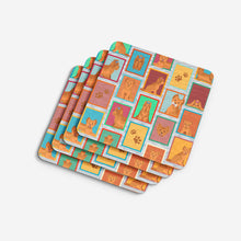 Load image into Gallery viewer, Lots of Red Yorkie Foam Coaster