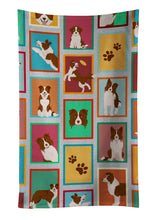 Load image into Gallery viewer, Lots of Red Border Collie Kitchen Towel