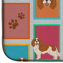 Load image into Gallery viewer, Lots of Blenheim Cavalier Spaniel Dish Drying Mat