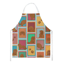 Load image into Gallery viewer, Lots of Ruby Cavalier Spaniel Apron – Artist-Designed Kitchen, BBQ &amp; Craft Apron