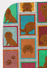 Load image into Gallery viewer, Lots of Ruby Cavalier Spaniel Quilted Blanket 50x60