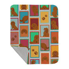 Load image into Gallery viewer, Lots of Ruby Cavalier Spaniel Quilted Blanket 50x60