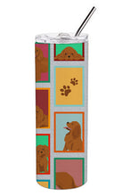 Load image into Gallery viewer, Lots of Ruby Cavalier Spaniel Stainless Steel 20 oz Skinny Tumbler