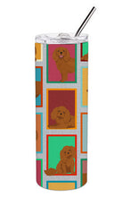 Load image into Gallery viewer, Lots of Ruby Cavalier Spaniel Stainless Steel 20 oz Skinny Tumbler