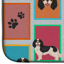 Load image into Gallery viewer, Lots of Tricolor Cavalier Spaniel Dish Drying Mat
