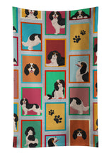 Load image into Gallery viewer, Lots of Tricolor Cavalier Spaniel Kitchen Towel
