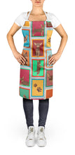 Load image into Gallery viewer, Lots of Chocolate Chihuahua Apron – Artist-Designed Kitchen, BBQ &amp; Craft Apron