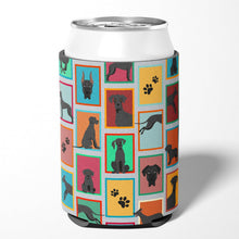 Load image into Gallery viewer, Lots of Black Great Dane Can or Bottle Hugger