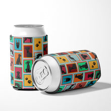 Load image into Gallery viewer, Lots of Black Great Dane Can or Bottle Hugger