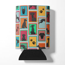Load image into Gallery viewer, Lots of Black Great Dane Can or Bottle Hugger