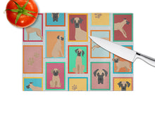 Load image into Gallery viewer, Lots of Fawn Great Dane Glass Cutting Boards – Durable, Decorative Kitchen Art Large