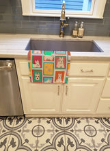 Load image into Gallery viewer, Lots of Wheaten Scottish Terrier Kitchen Towel