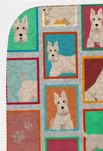 Load image into Gallery viewer, Lots of Wheaten Scottish Terrier Quilted Blanket 50x60