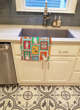 Load image into Gallery viewer, Lots of Grey Siberian Husky Kitchen Towel