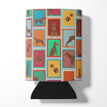 Load image into Gallery viewer, Lots of Red Doberman Pinscher Can or Bottle Hugger