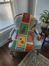 Load image into Gallery viewer, Lots of Red Doberman Pinscher Quilted Blanket 50x60