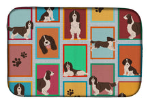 Load image into Gallery viewer, Lots of Liver English Springer Spaniel Dish Drying Mat